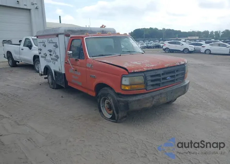 1993 Ford F350 из США, поврежденный, VIN 1FDHF37Y9PNA66764